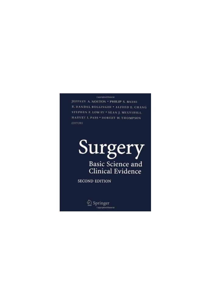 Surgery: Basic Science and Clinical Evidence