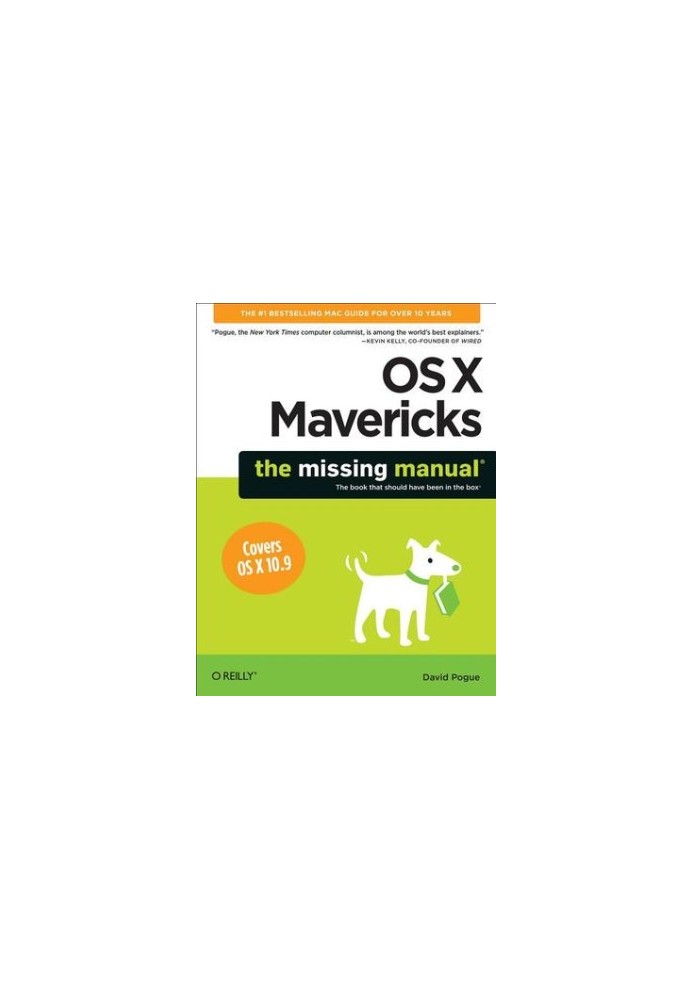 OS X Mavericks: The Missing Manual