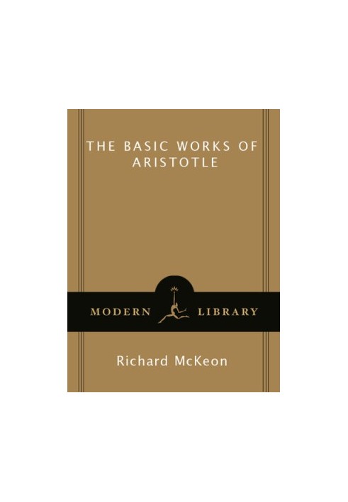 The Basic Works of Aristotle
