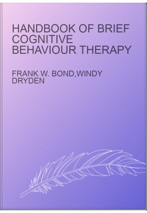 Handbook of Brief Cognitive Behaviour Therapy