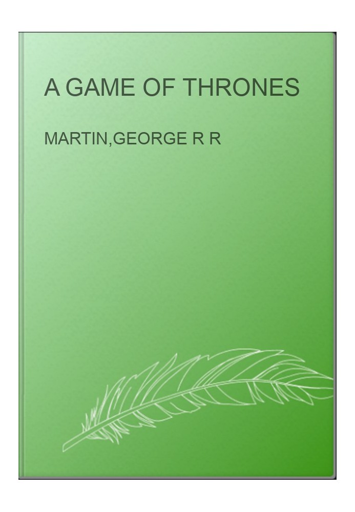 A Game of Thrones