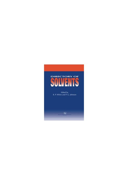 Directory of Solvents