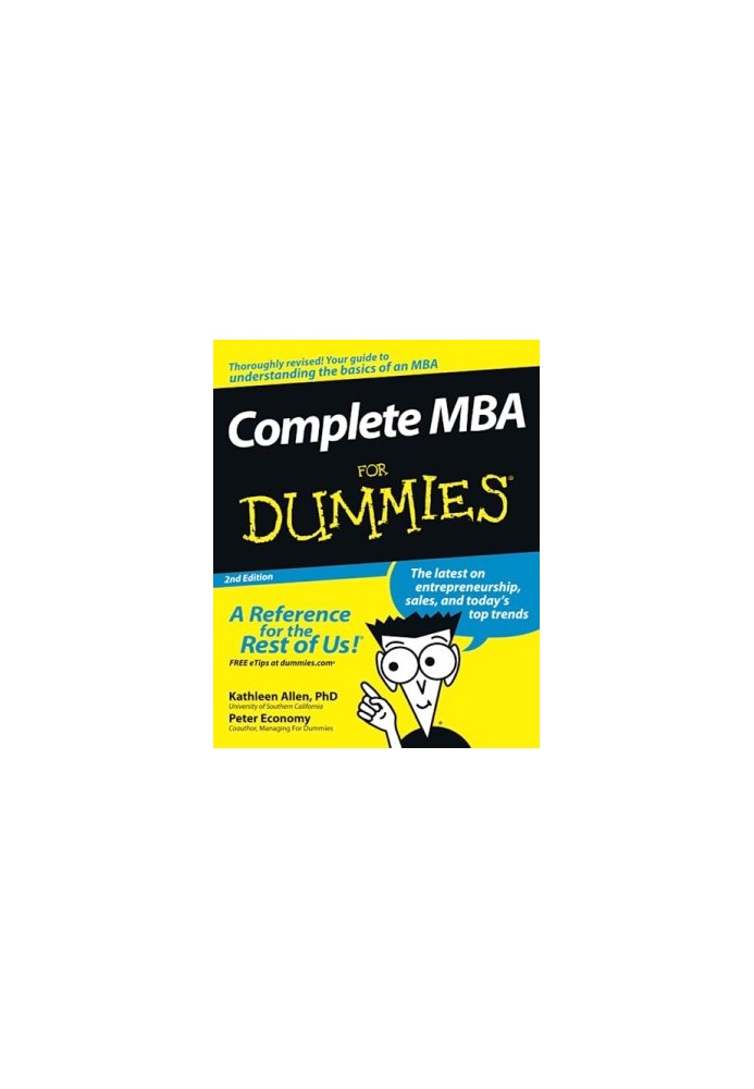 Complete MBA For Dummies, Second Edition