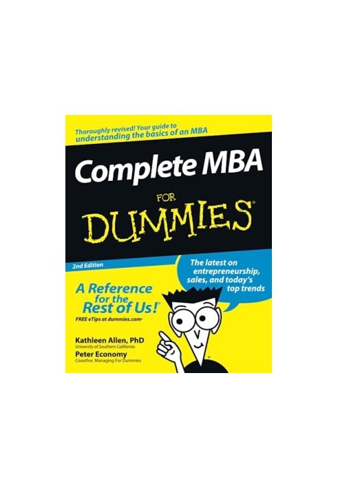 Complete MBA For Dummies, Second Edition