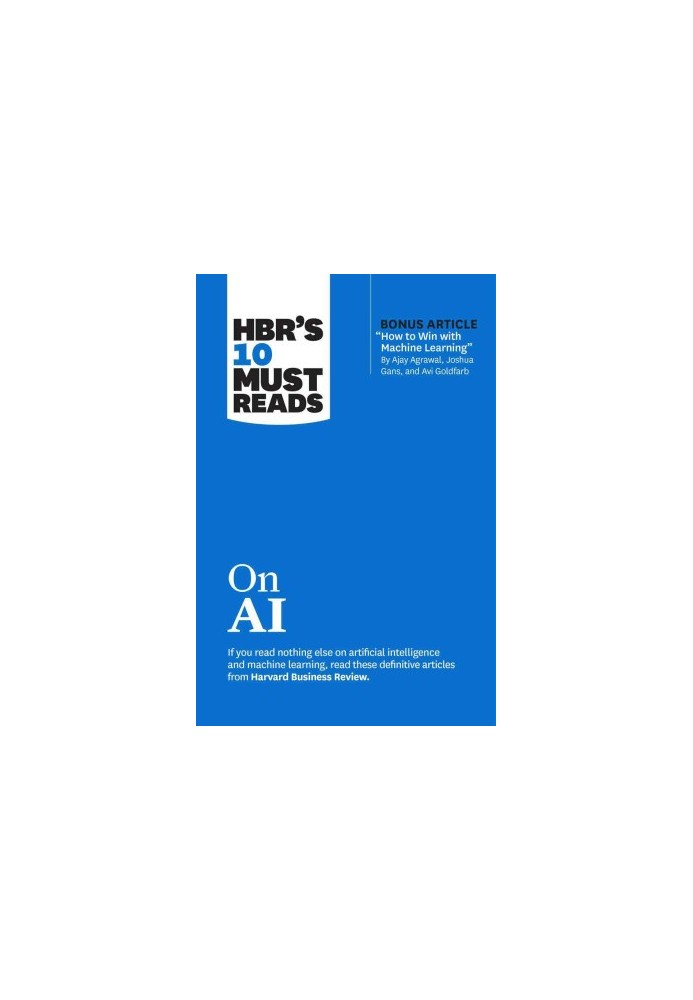 HBR's 10 Must Reads on AI