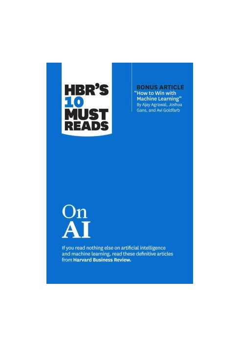HBR's 10 Must Reads on AI
