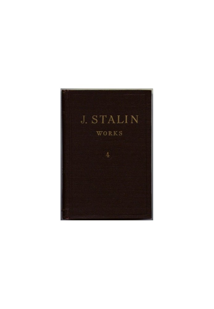J.V.Stalin Works