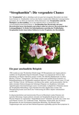 Strophantin die vergeudete Chance
