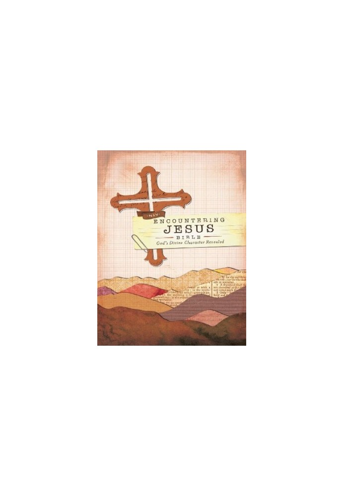 NIV Encountering Jesus Bible: Jesus Revealed Throughout the Bible