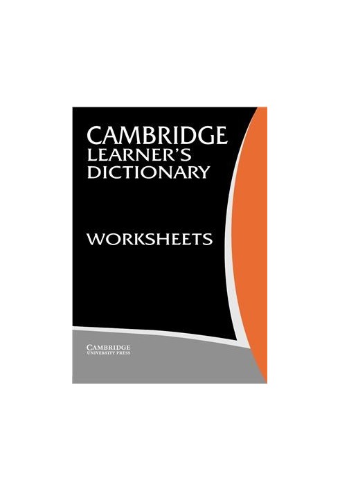 Cambridge Learner's Dictionary Worksheets