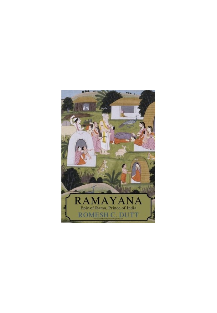 Ramayana: Epic Of Rama, Prince Of India (Retold in Verse)