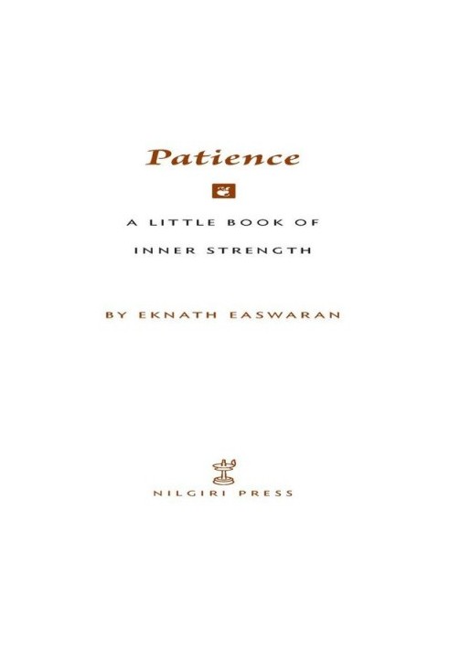Patience: A Little Book of Inner Strength