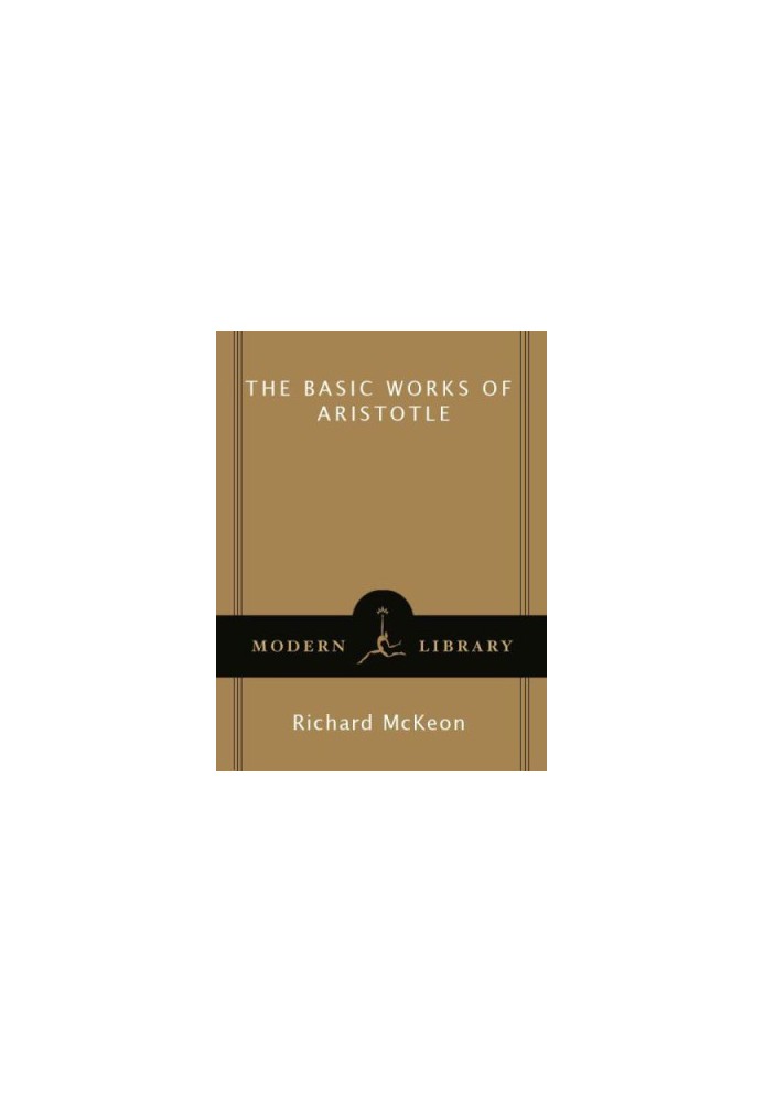 The Basic Works of Aristotle