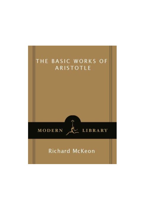 The Basic Works of Aristotle