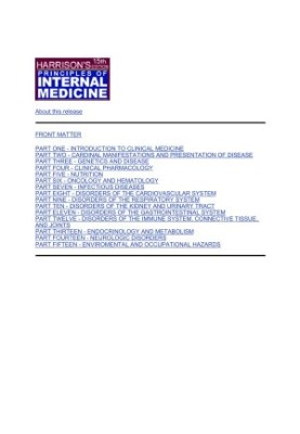 Harrison's Principles Of Internal Medicine