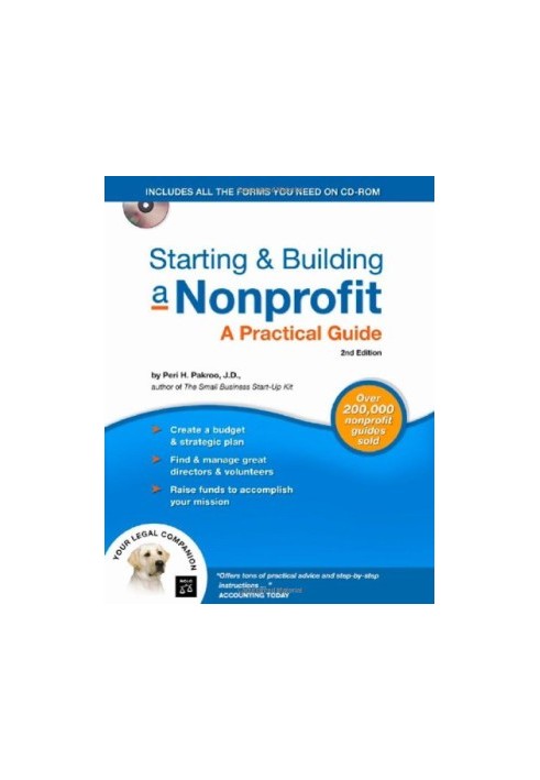 Starting, Building a Nonprofit.