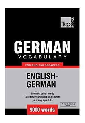 German Vocabulary for English Speakers - 9000 Words