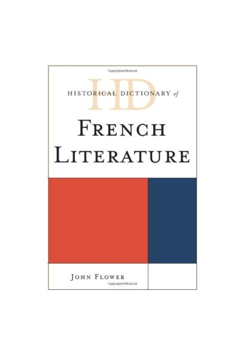 Historical dictionary of French literature