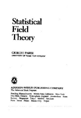 Statistical Field Theory