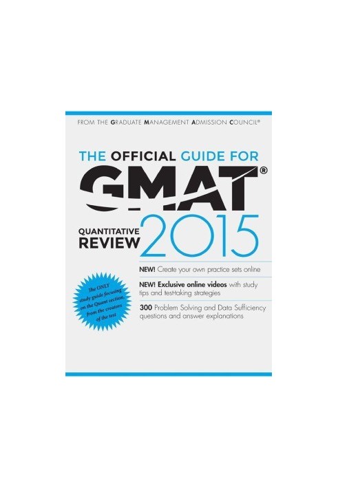 The Official Guide for GMAT Quantitative Review 2015