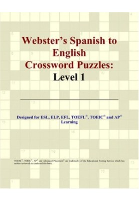 Webster's Spanish to English Crossword Puzzles: Level 1