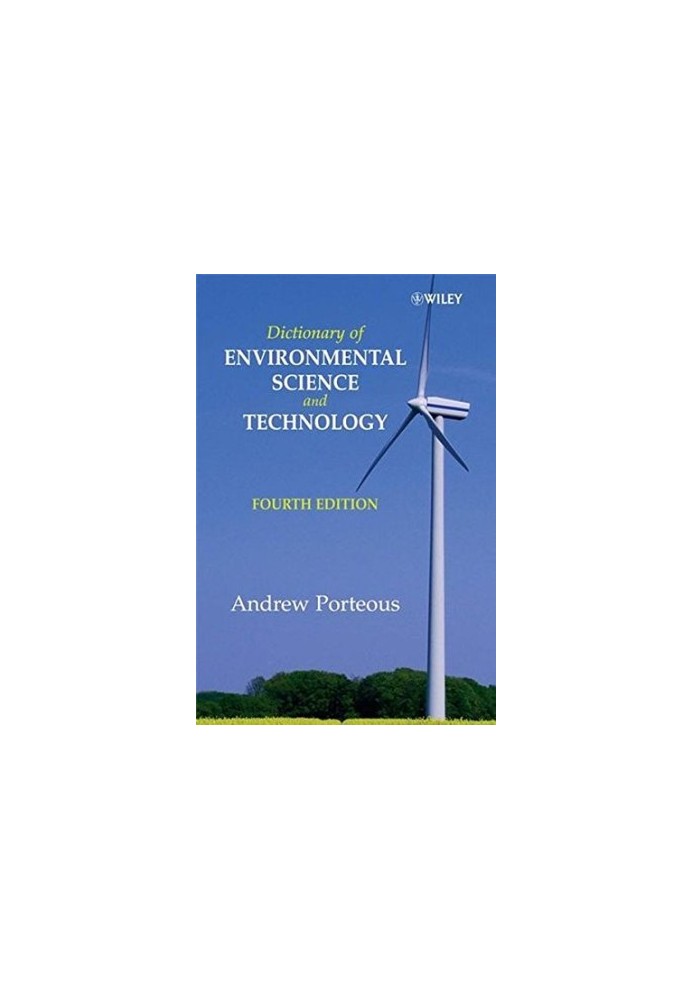 Dictionary of environmental science and technology