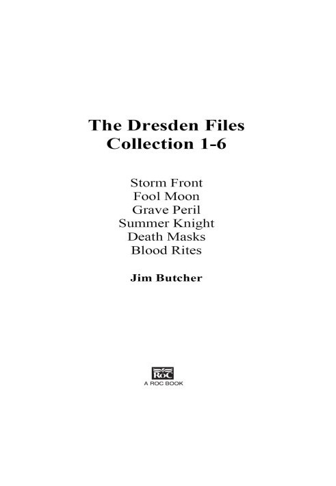 The Dresden Files Collection 1-6