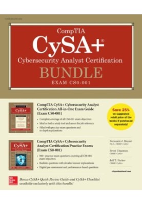Comptia Cysa+ Cybersecurity Analyst Certification Bundle (Exam Cs0-001)