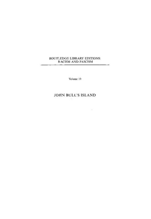 Routledge Library Editions: Racism and Fascism