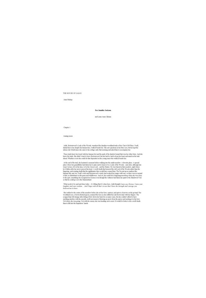 The House of Gaian (Tir Alainn, 03)