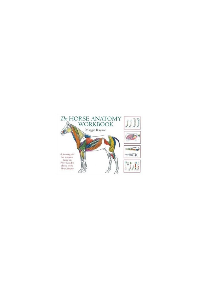 The Horse Anatomy Workbook: A Learning Aid for Students Based on Peter Goody's Classic Work, Horse Anatomy