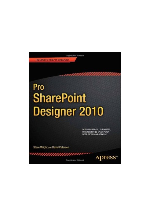 Pro SharePoint Designer 2010