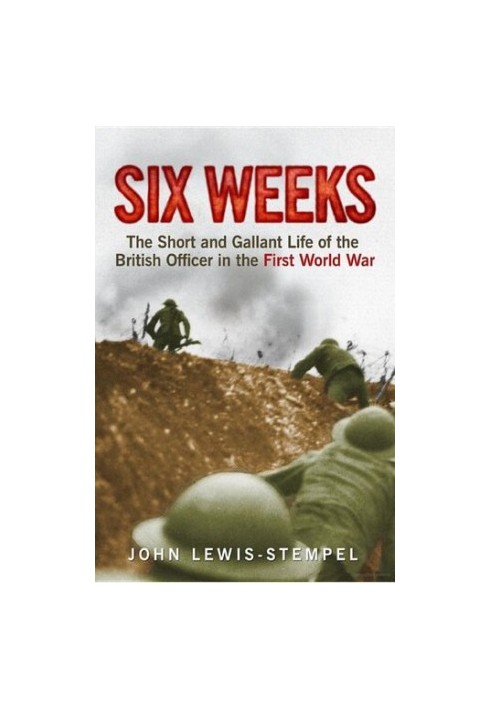 Six Weeks: The Short and Gallant Life of the British Officer in the First World War