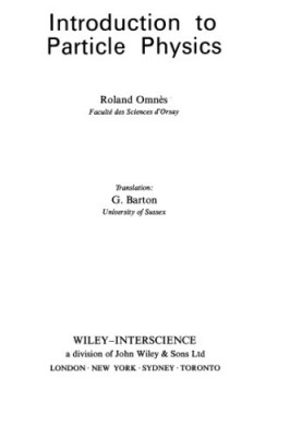 Introduction to Particle Physics