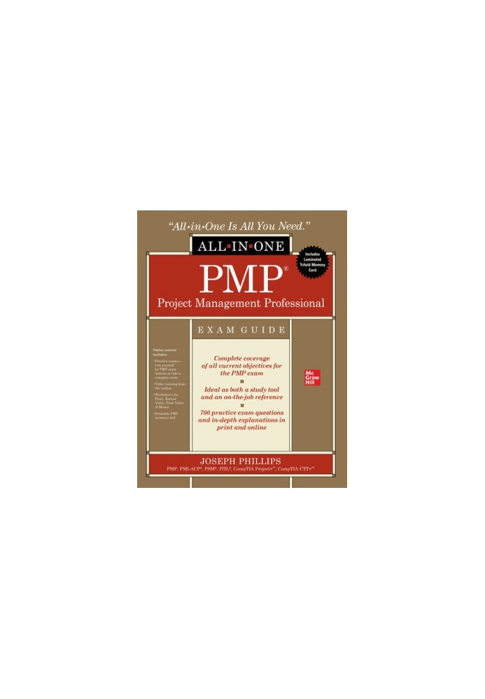 PMP Project Management Professional All-in-One Exam Guide