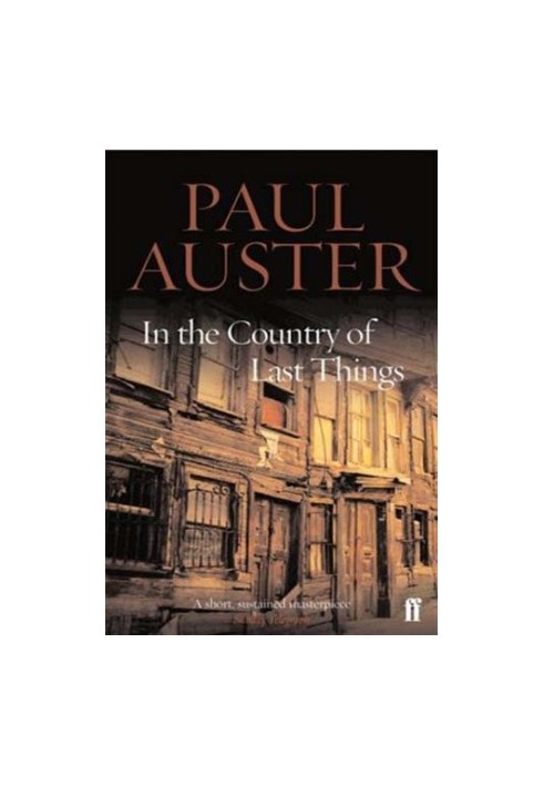 In the Country of Last Things