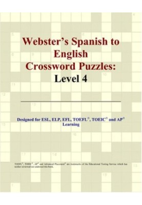 Webster's Spanish to English Crossword Puzzles - Level 4