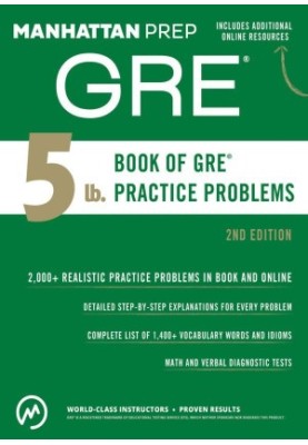 5 lb. Book of GRE Practice Problems