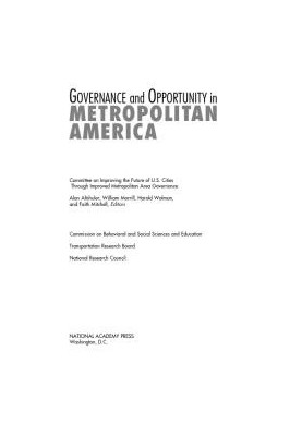 Governance and Opportunity in Metropolitan America
