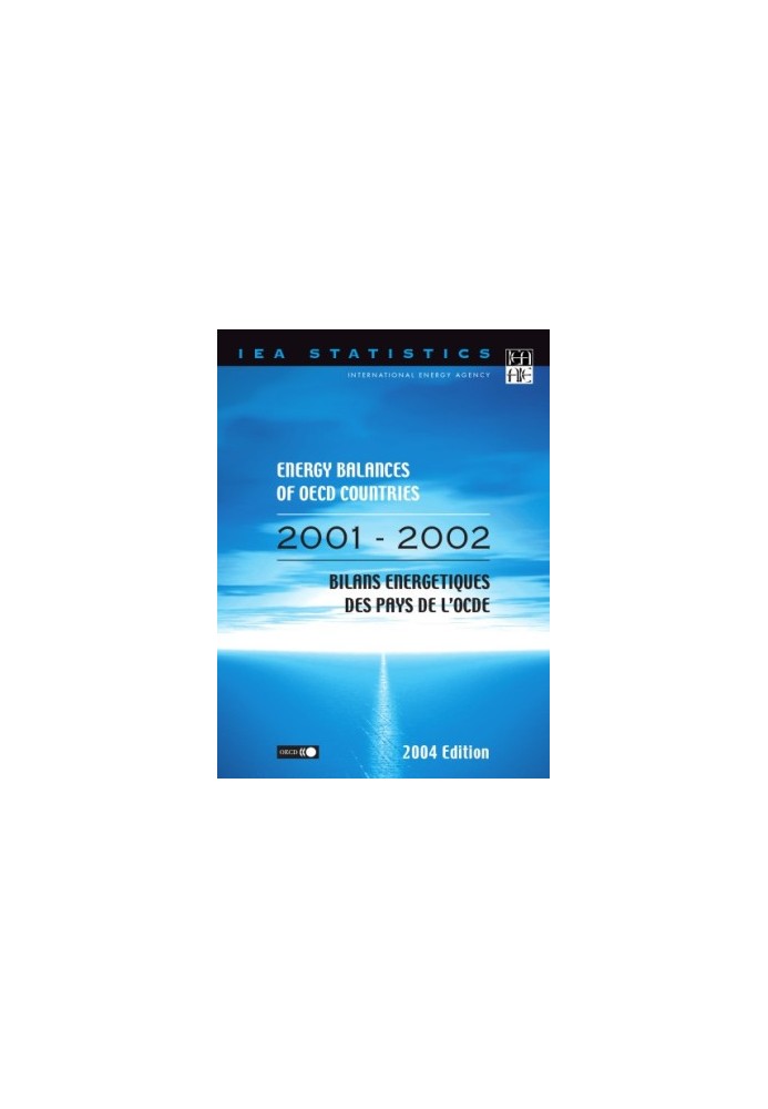 Energy Balances of Non-OECD Countries 2001-2002-2004 Edition.