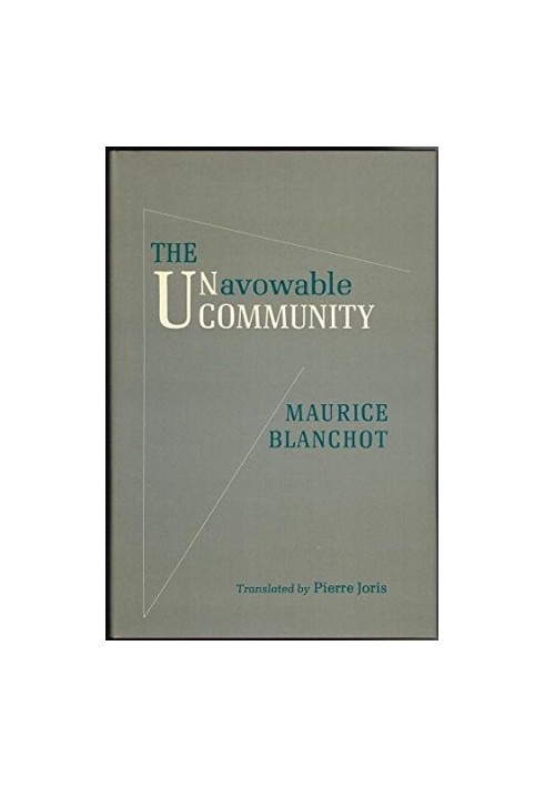 The unavowable community