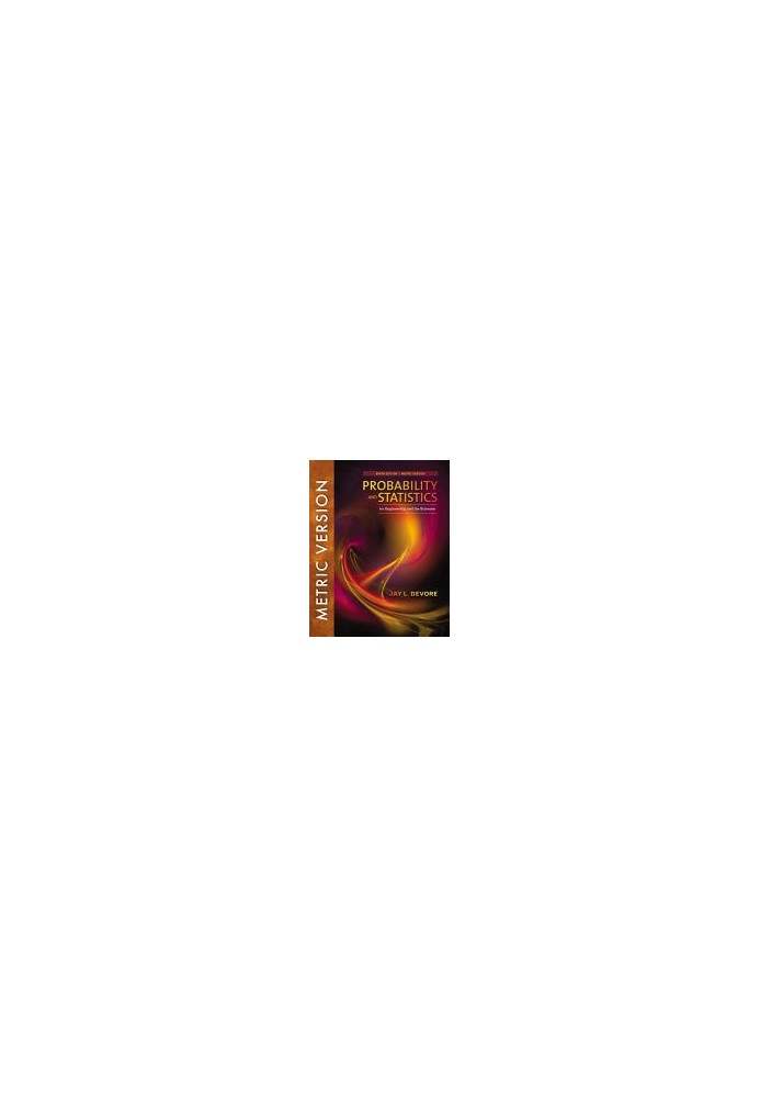 Probability and Statistics for Engineering and the Sciences, 9e, International Metric Edition