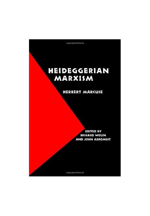 Heideggerian Marxism