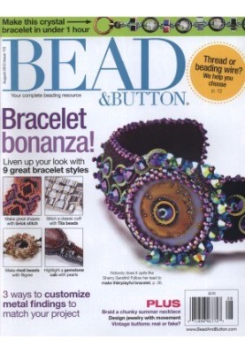Bead & Button Magazine issue 110 - August 2012