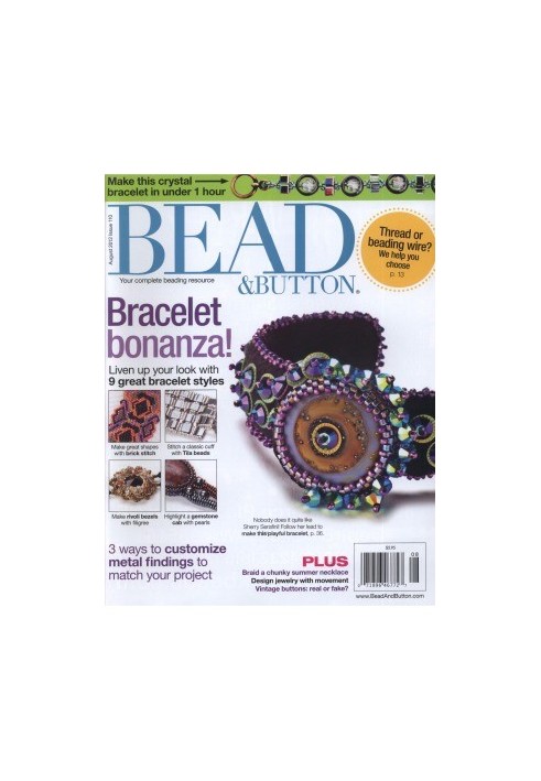 Bead & Button Magazine issue 110 - August 2012