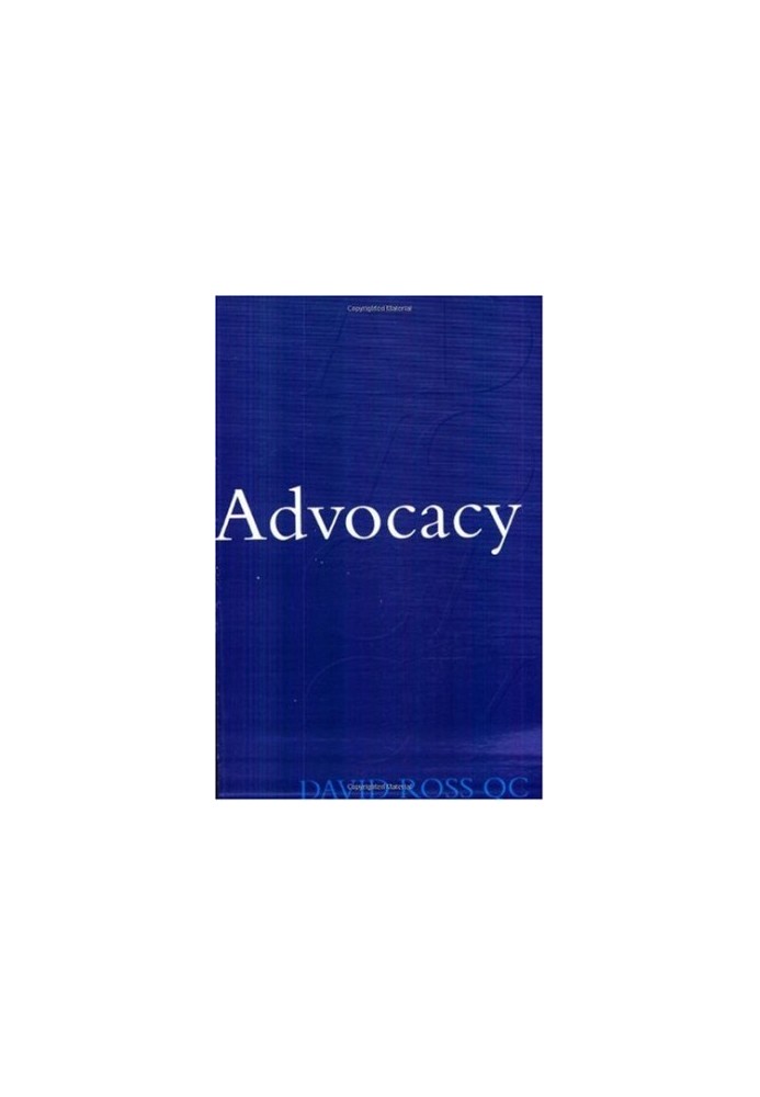 Advocacy.