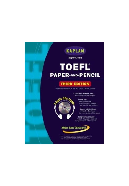 TOEFL Paper-and-Pencil (Kaplan Toefl)