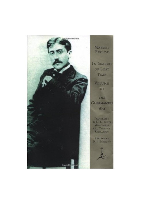 In Search of Lost Time, Vol. 3: The Guermantes Way