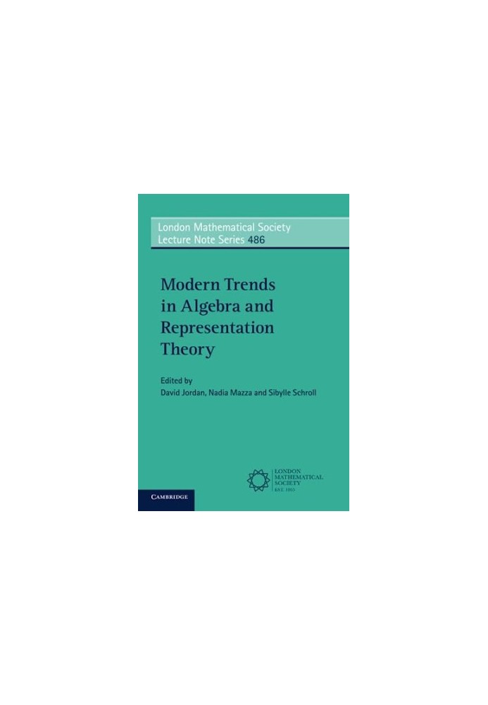 Modern Trends in Algebra and Representation Theory.