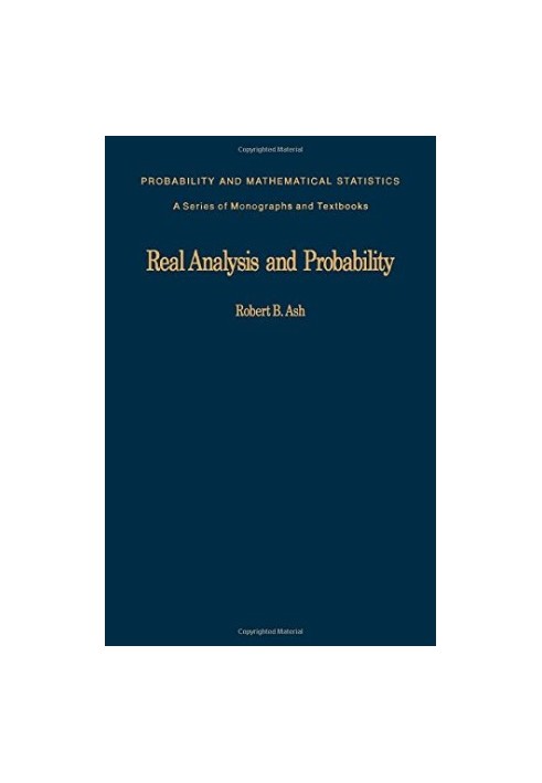Real Analysis and Probability